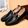 Mens Shoes Casual Brands Slip On Formal Luxury Shoes Men Loafers Moccasins Genuine Leather Driving Shoes - Sabreeonline