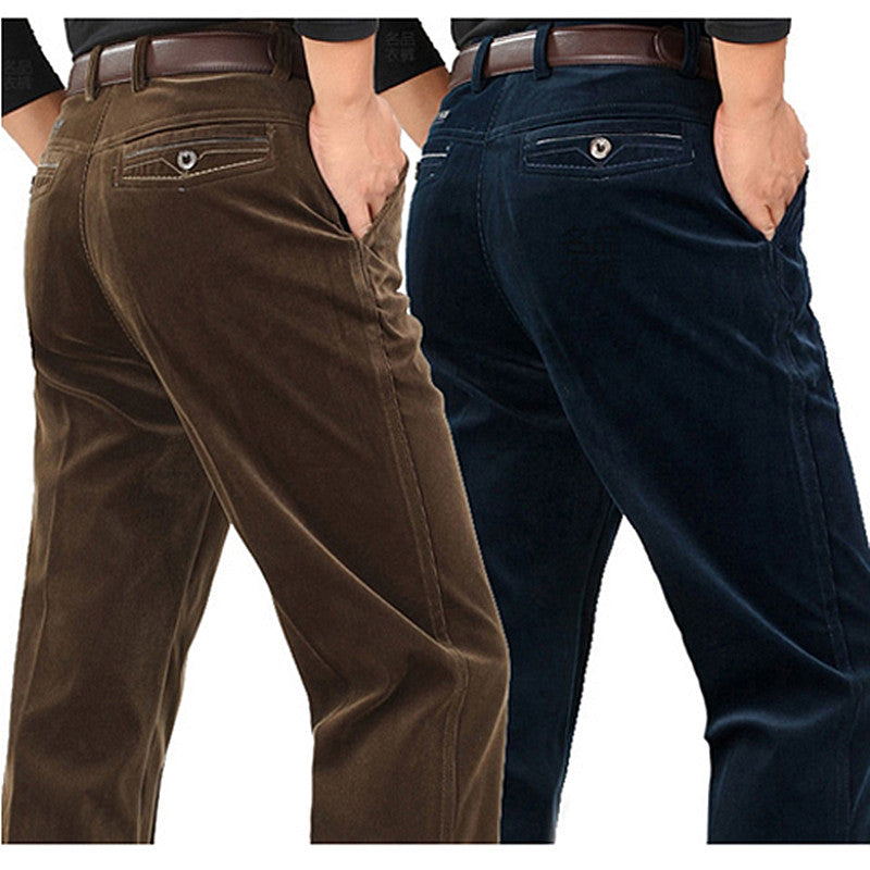 Corduroy pants loose - Sabreeonline
